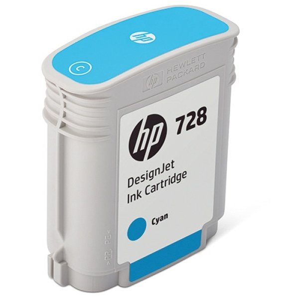 画像1: HP 728 インクカートリッジ 純正 ■シアン F9J63A (1)