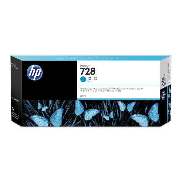 画像1: HP 728 インクカートリッジ 純正 ■シアン F9K17A (1)