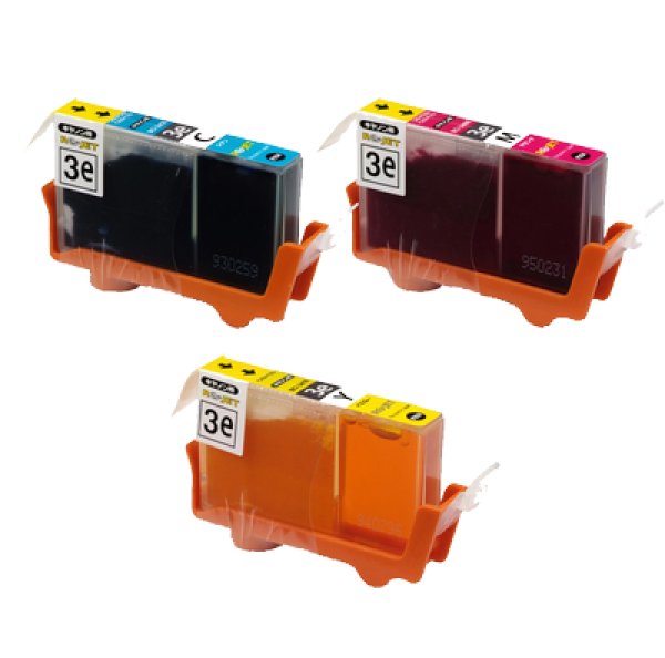 キヤノン BCI-3eC/M/Y カラー3色 リサイクルインク｜プリンターの消耗品はトナーマートへ