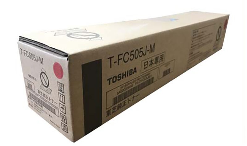 東芝 T-FC505J-M 純正トナー マゼンタ｜プリンターの消耗品はトナーマートへ