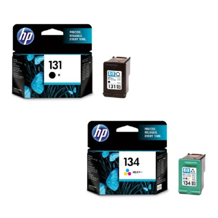 HP 131・134 純正インクカートリッジ 4色セット｜プリンターの消耗品はトナーマートへ