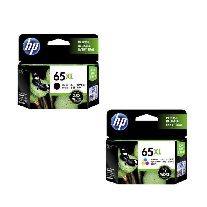 HP 65XL 純正インクカートリッジ 4色セット｜プリンターの消耗品はトナーマートへ